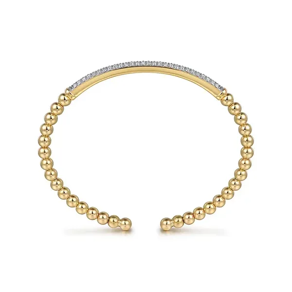 14KY Double Row Diamond Bujukan Bracelet Image 3 Biondi Diamond Jewelers Aurora, CO