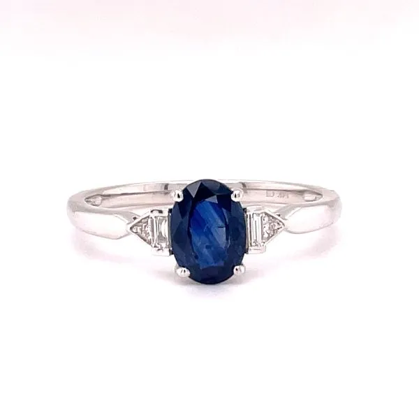 Sapphire and Diamond Ring