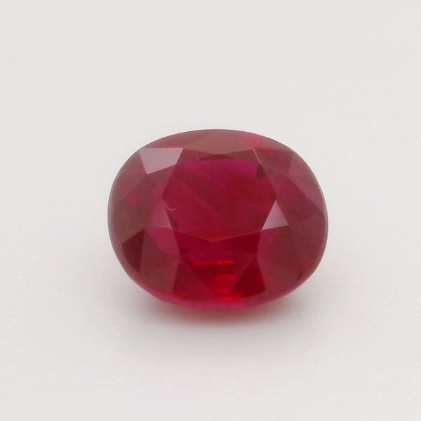 2.31 CT Cushion Cut Burma Ruby Vivid Red Loose Gemstone Biondi Diamond Jewelers Aurora, CO