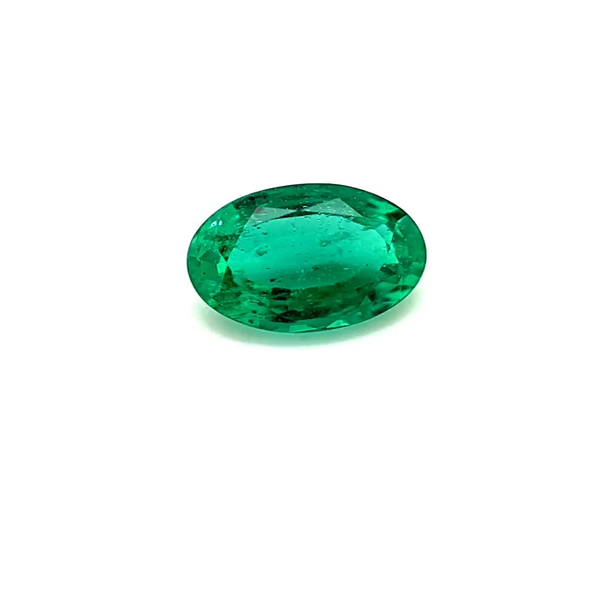 1.42 Carat Oval Emerald Loose Gemstone Biondi Diamond Jewelers Aurora, CO