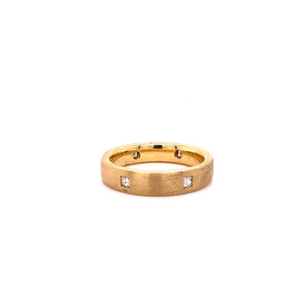 Men’s 14K Yellow Gold Diamond Band Biondi Diamond Jewelers Aurora, CO