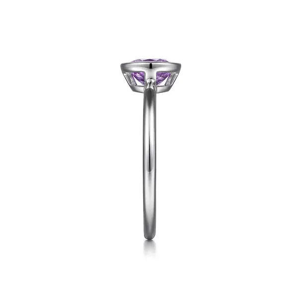 Sterling Silver Amethyst Ring Image 2 Biondi Diamond Jewelers Aurora, CO