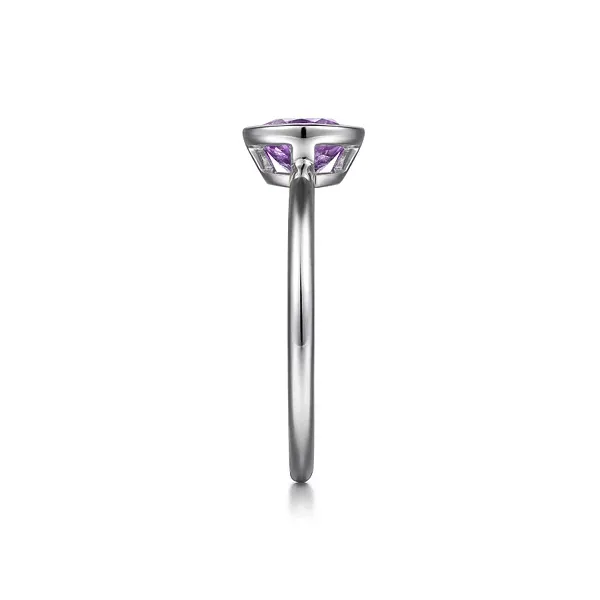 Sterling Silver Amethyst Ring Image 2 Biondi Diamond Jewelers Aurora, CO