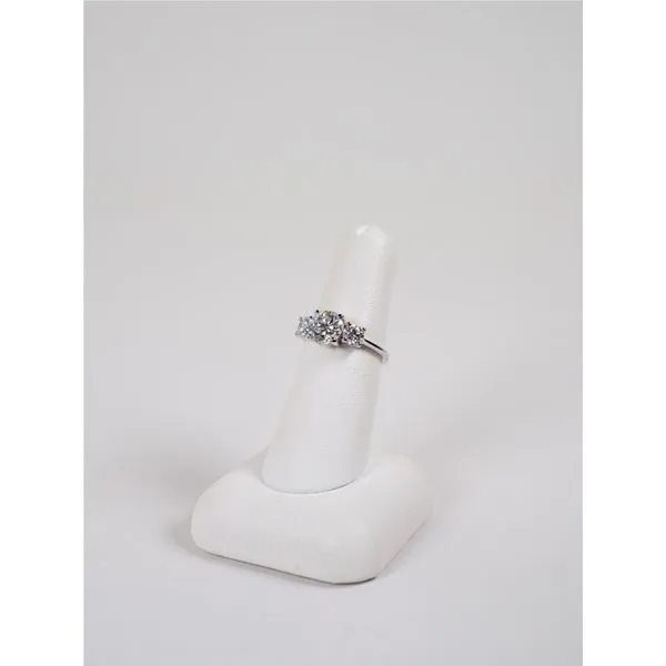 3 Stone Engagement Ring Image 3 Black River Diamond Company Medford, WI