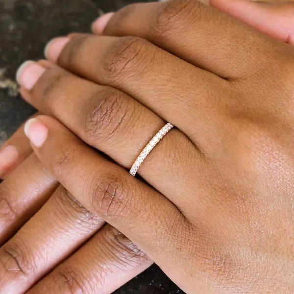 Martin Flyer Wedding Band Image 2 Black River Diamond Company Medford, WI