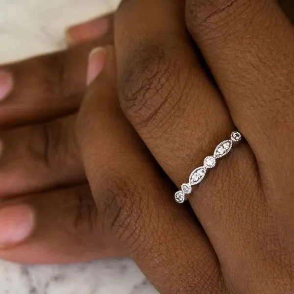 Martin Flyer Wedding Band Image 2 Black River Diamond Company Medford, WI