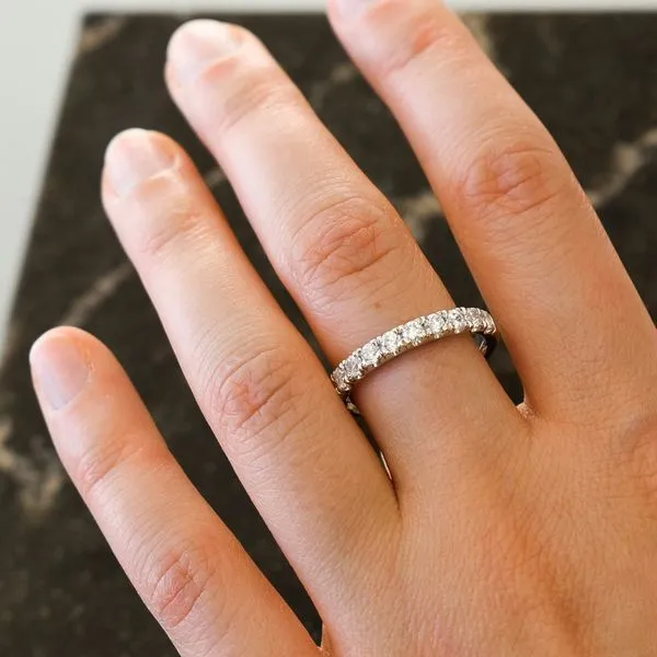 Martin Flyer Wedding Band Image 2 Black River Diamond Company Medford, WI