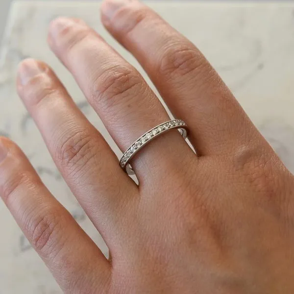 Martin Flyer Wedding Band Image 2 Black River Diamond Company Medford, WI