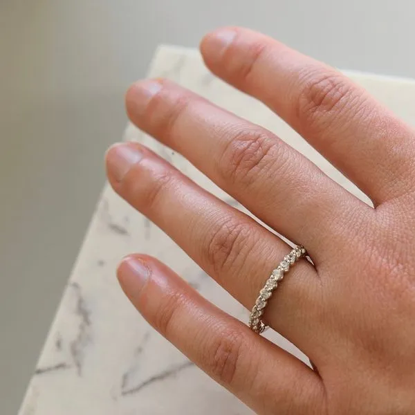 Martin Flyer Wedding Band Image 2 Black River Diamond Company Medford, WI