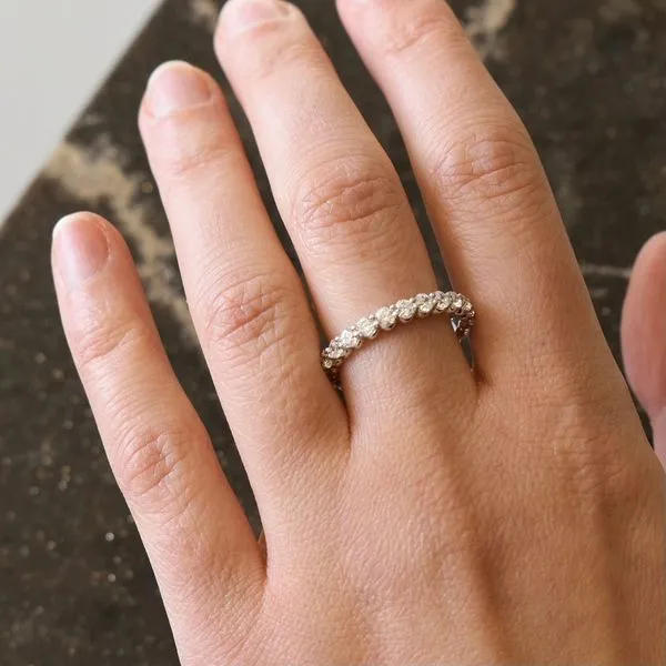 Martin Flyer Wedding Band Image 2 Black River Diamond Company Medford, WI