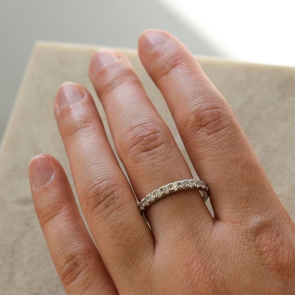 Martin Flyer Wedding Band Image 2 Black River Diamond Company Medford, WI