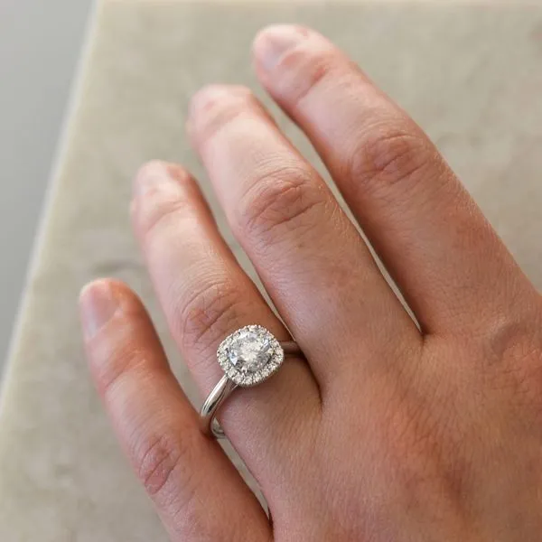 Martin Flyer Engagement Ring Image 2 Black River Diamond Company Medford, WI