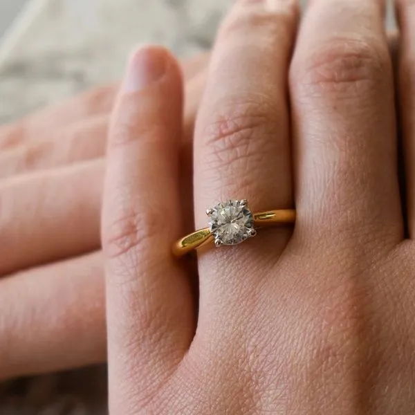 Martin Flyer Engagement Ring Image 2 Black River Diamond Company Medford, WI