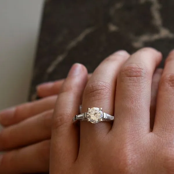 Martin Flyer Engagement Ring Image 2 Black River Diamond Company Medford, WI