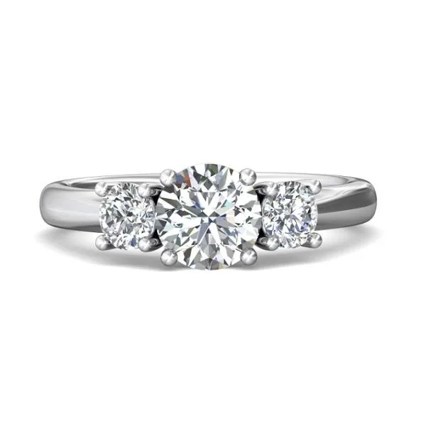 Martin Flyer Engagement Ring Black River Diamond Company Medford, WI