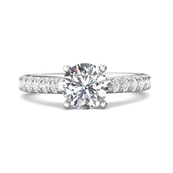 Martin Flyer Engagement Ring Black River Diamond Company Medford, WI
