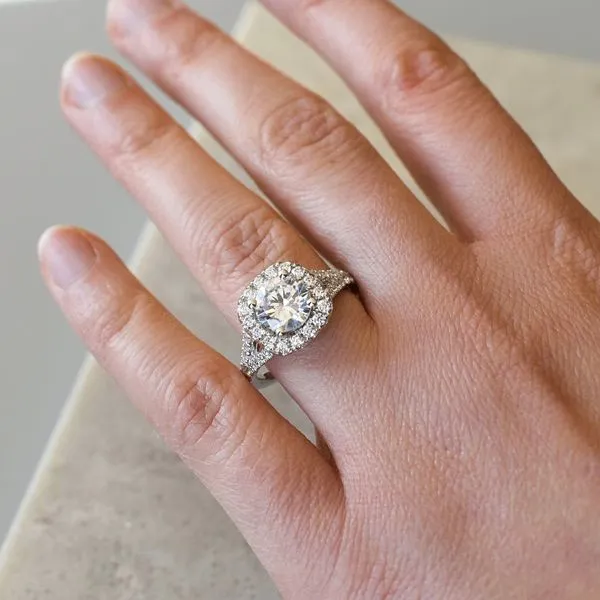 Martin Flyer Engagement Ring Image 2 Black River Diamond Company Medford, WI