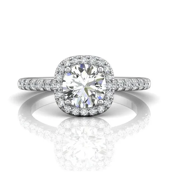 Martin Flyer Engagement Ring Black River Diamond Company Medford, WI