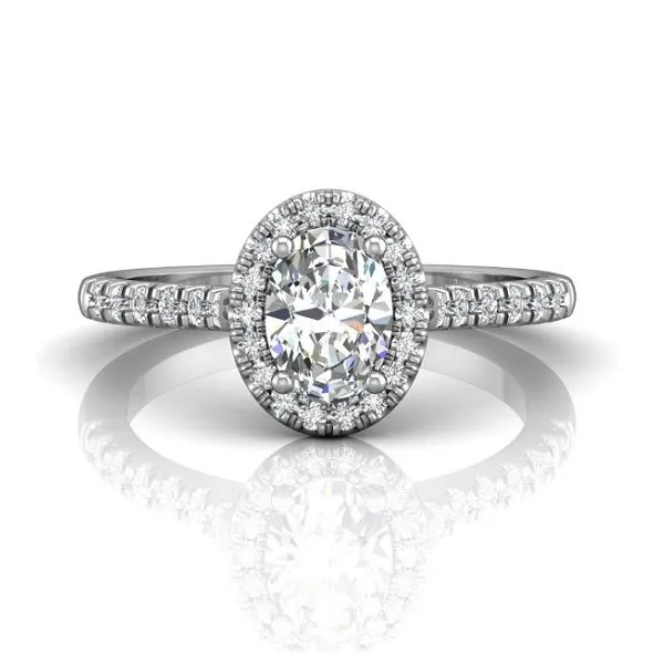 Martin Flyer Engagement Ring Black River Diamond Company Medford, WI