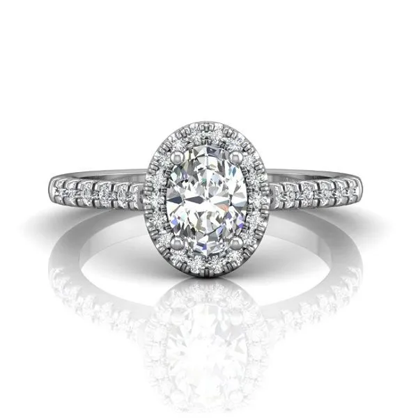 Martin Flyer Engagement Ring Black River Diamond Company Medford, WI