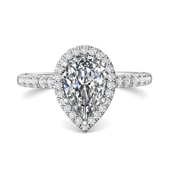 Martin Flyer Engagement Ring Black River Diamond Company Medford, WI