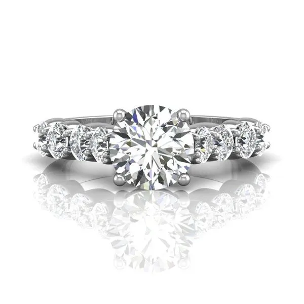 Martin Flyer Engagement Ring Black River Diamond Company Medford, WI