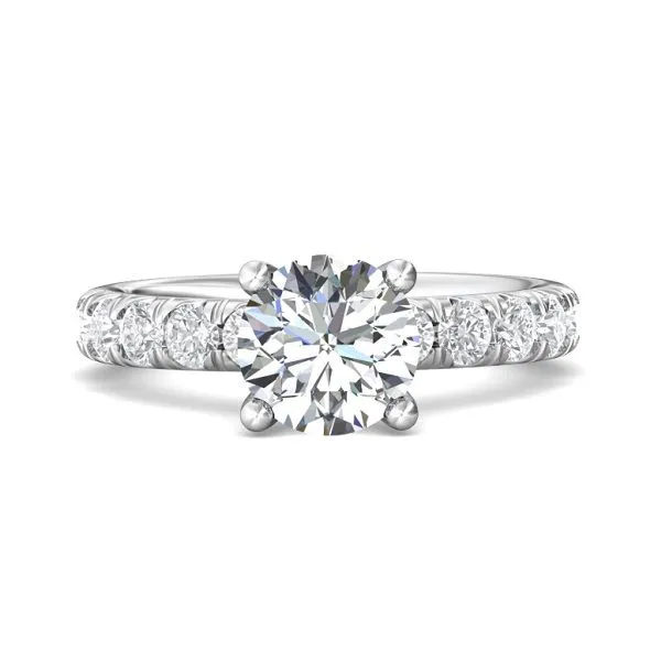 Martin Flyer Engagement Ring Black River Diamond Company Medford, WI