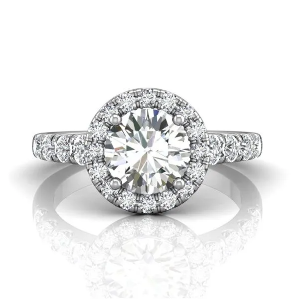 Martin Flyer Engagement Ring Black River Diamond Company Medford, WI