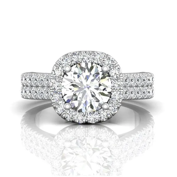 Martin Flyer Engagement Ring Black River Diamond Company Medford, WI