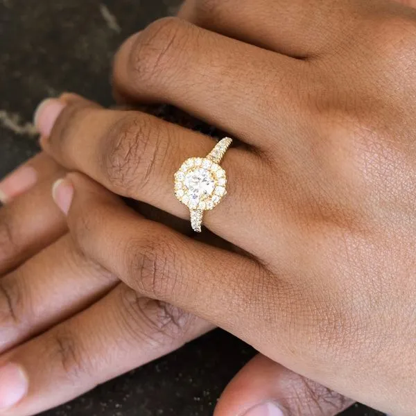 Martin Flyer Engagement Ring Image 2 Black River Diamond Company Medford, WI