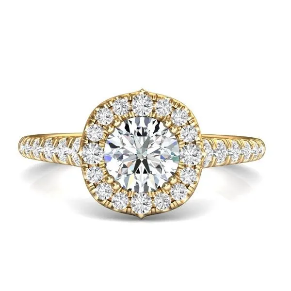 Martin Flyer Engagement Ring Black River Diamond Company Medford, WI