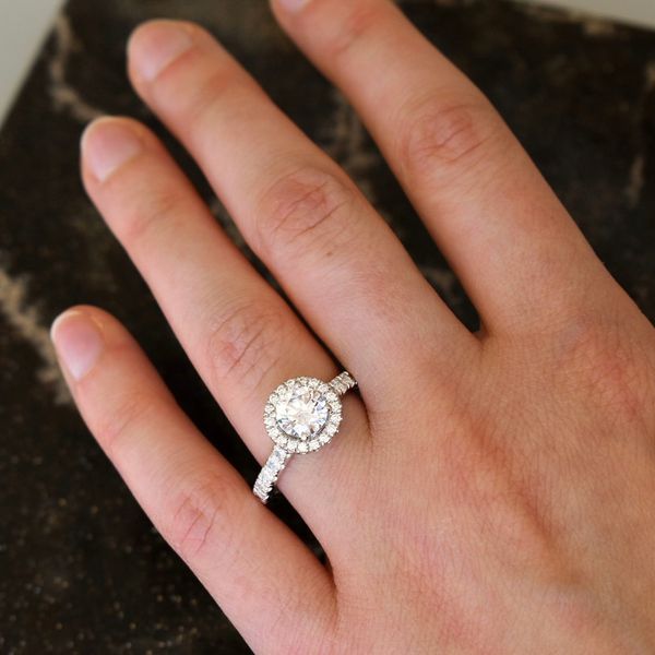 Martin Flyer Engagement Ring Image 2 Black River Diamond Company Medford, WI