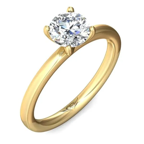 Martin Flyer Engagement Ring Black River Diamond Company Medford, WI