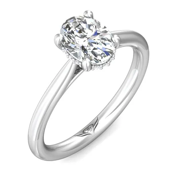 Martin Flyer Engagement Ring Black River Diamond Company Medford, WI