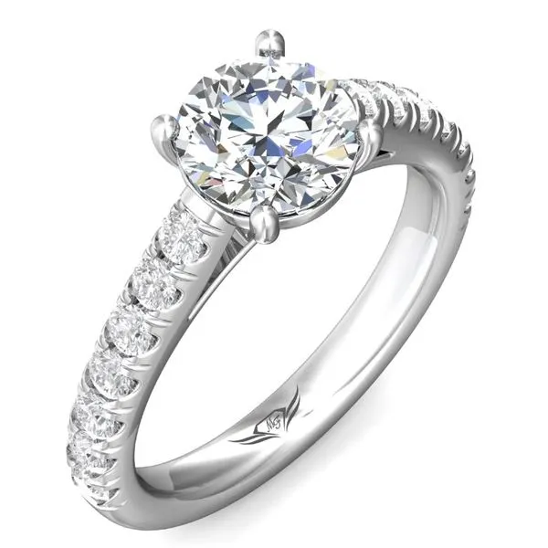 Martin Flyer Engagement Ring Black River Diamond Company Medford, WI