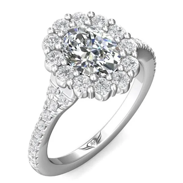 Martin Flyer Engagement Ring Black River Diamond Company Medford, WI