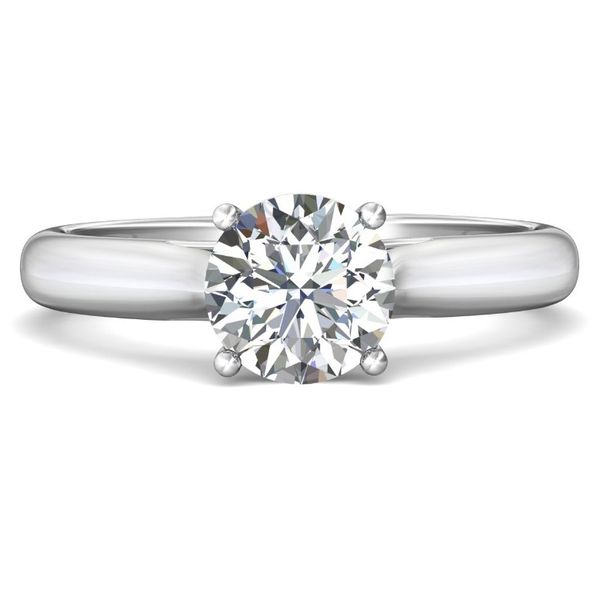 Martin Flyer Engagement Ring Black River Diamond Company Medford, WI
