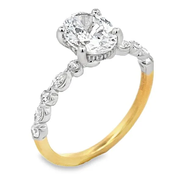 Martin Flyer Engagement Ring Black River Diamond Company Medford, WI