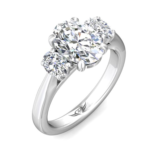 Martin Flyer Engagement Ring Black River Diamond Company Medford, WI