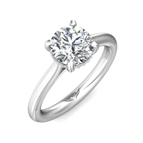 Martin Flyer Engagement Ring Black River Diamond Company Medford, WI