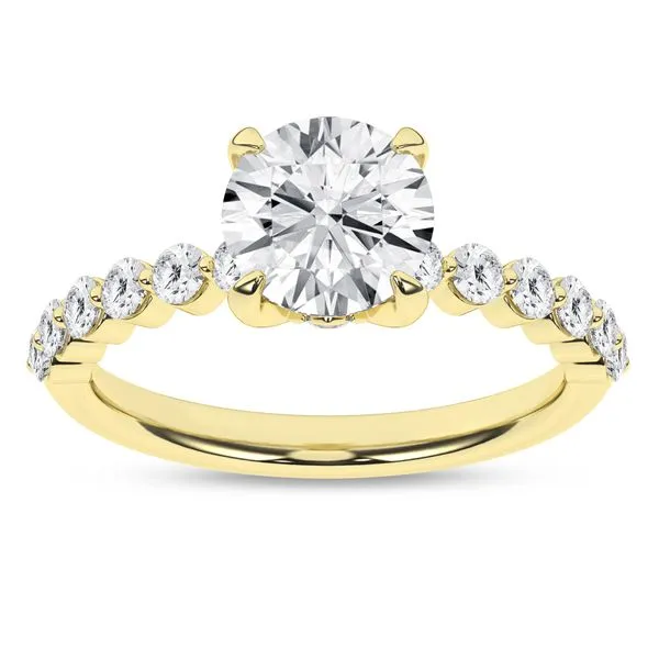 14K Yellow Gold Lab Grown Diamond Engagement Ring 2.0Ctw Blocher Jewelers Ellwood City, PA