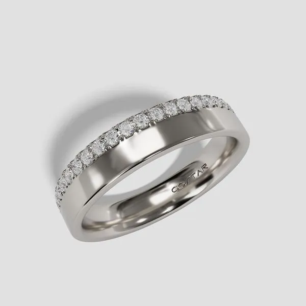Micropave set Stackable Diamond Band Image 3 Blocher Jewelers Ellwood City, PA