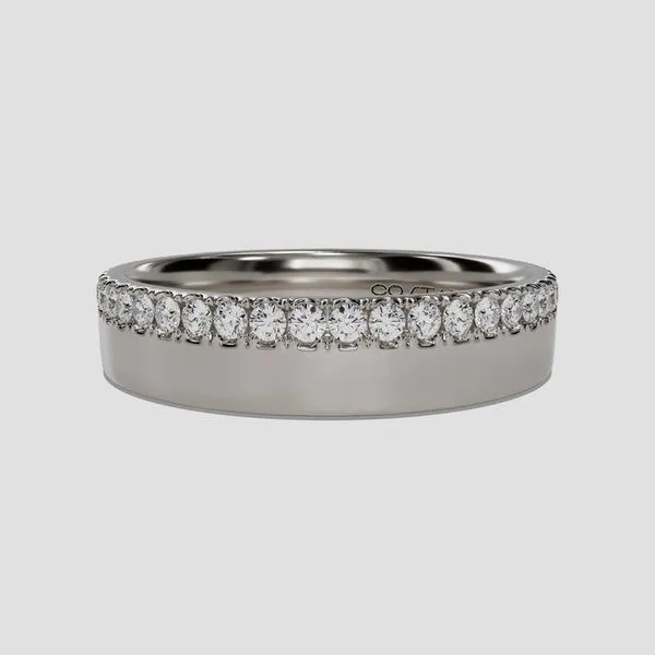 Micropave set Stackable Diamond Band Blocher Jewelers Ellwood City, PA