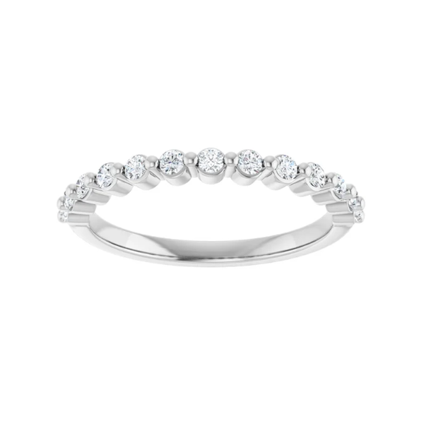 Diamond Wedding Bands Women LAB Image 2 Blocher Jewelers Ellwood City, PA