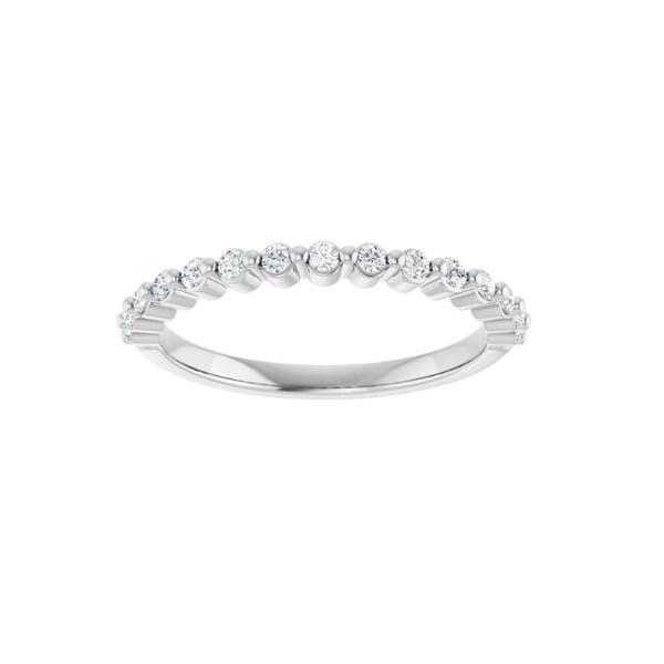 Diamond Wedding Bands Women LAB Image 2 Blocher Jewelers Ellwood City, PA