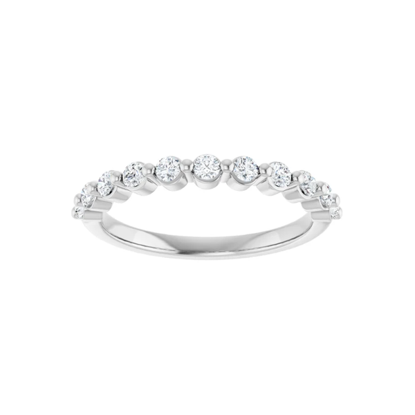 Diamond Wedding Bands Women LAB Image 2 Blocher Jewelers Ellwood City, PA