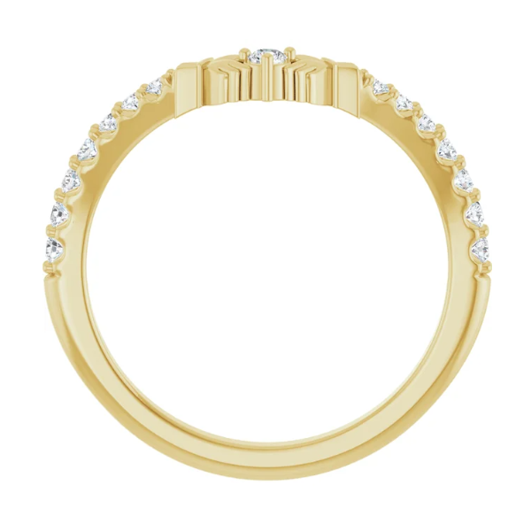 Diamond Wedding Bands Women LAB Image 2 Blocher Jewelers Ellwood City, PA