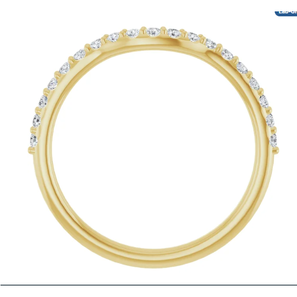 Diamond Wedding Bands Women LAB Image 2 Blocher Jewelers Ellwood City, PA