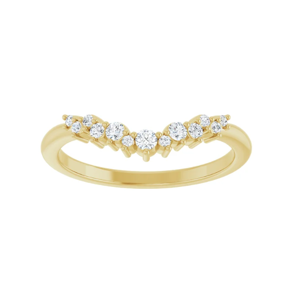 Diamond Wedding Bands Women LAB Image 3 Blocher Jewelers Ellwood City, PA