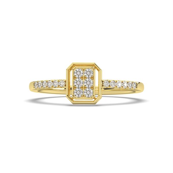 14K Yellow Gold Diamond Fashion Ring 0.18Tw Blocher Jewelers Ellwood City, PA